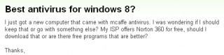 『ウィンドウズ8に最適なアンチウイルスソフトとは？』