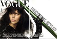 2007年10月～ヴォーグ誌イタリア版の表紙を飾ったメーガン ―スティーヴン・マイゼル