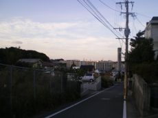 その近場より眺められる下の町々