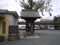 その境内には石仏をはじめ様々な事物が散在している。