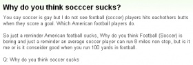 『さてサッカーはなぜにクソなのか？』